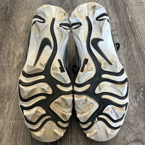 Nike Women's Softball Cleats Size 7 Hyperdiamond 4 Keystone Black CZ5918-010 - Picture 6 of 8